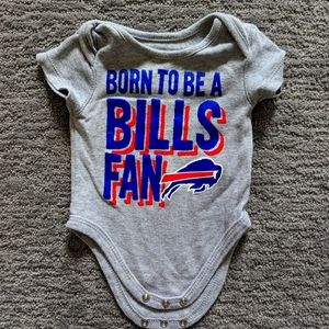 Baby Buffalo Bills onesie